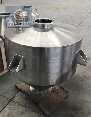 Stainless steel storage silo
