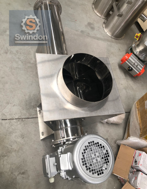 Stainless steel screw conveyor